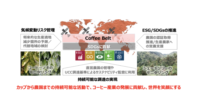 UCC上島珈琲と国際航業、衛星画像による持続可能なコーヒー農園の実現で協業のサブ画像2