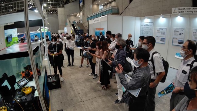 【展示会出展情報】フィッシュネクスト技術展 2021（第23回ジャパンインターナショナルシーフードショー内）、横浜ロボットワールド2021に出展いたします！のサブ画像4_ジャパンドローン2021
