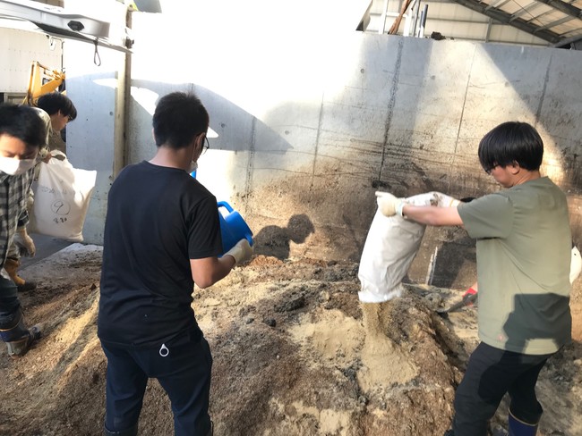厄介者だった下水汚泥を、鹿児島高専が有効利用のサブ画像5_地域バイオマスを加えた肥料調製への第一段階