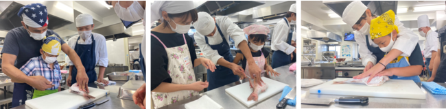 5組10名の親子が「アジ」と、「鯛」をさばいて料理！【日本さばける塾 in えひめ】を開催のサブ画像2