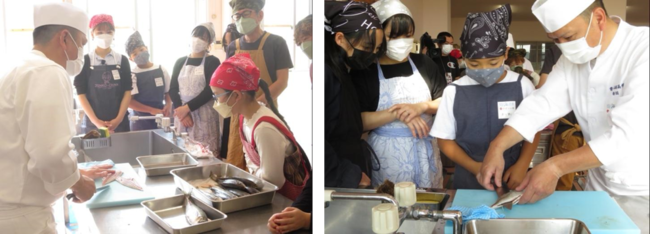 4組10名の親子が「アジ」と、「ホタテ」をさばいて料理！【日本さばける塾 in 青森】を開催のサブ画像2