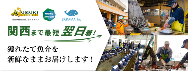 鮮魚通販アプリのSAKAMAが青森総合流通プラットフォーム「A!premium（エープレミアム）」と連携し、青森県産の水産品の取り扱いを新たにスタートのサブ画像1