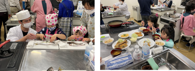 12名の親子が「アジ」と、「ハタハタ」をさばいて料理！【日本さばける塾 in 秋田】を開催のサブ画像2