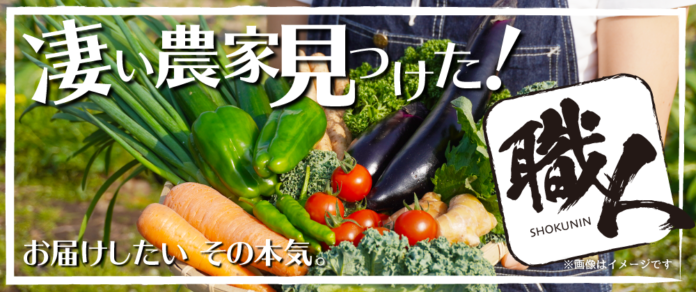 【イオンリテール株式会社】イオンショップで“凄い農家”の野菜セット「職人シリーズ」を承り開始のメイン画像