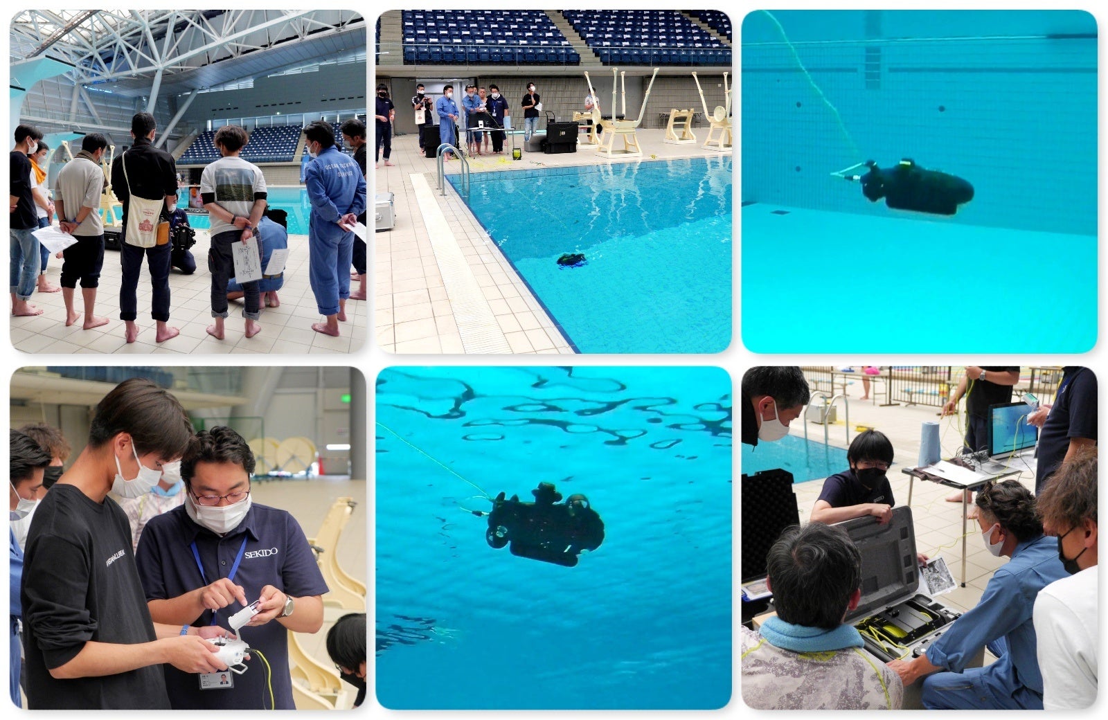 水中を360度自由に移動し撮影・計測できる産業用水中ドローンの無料体験会を6月29日（水）に横浜国際プールで開催のサブ画像3