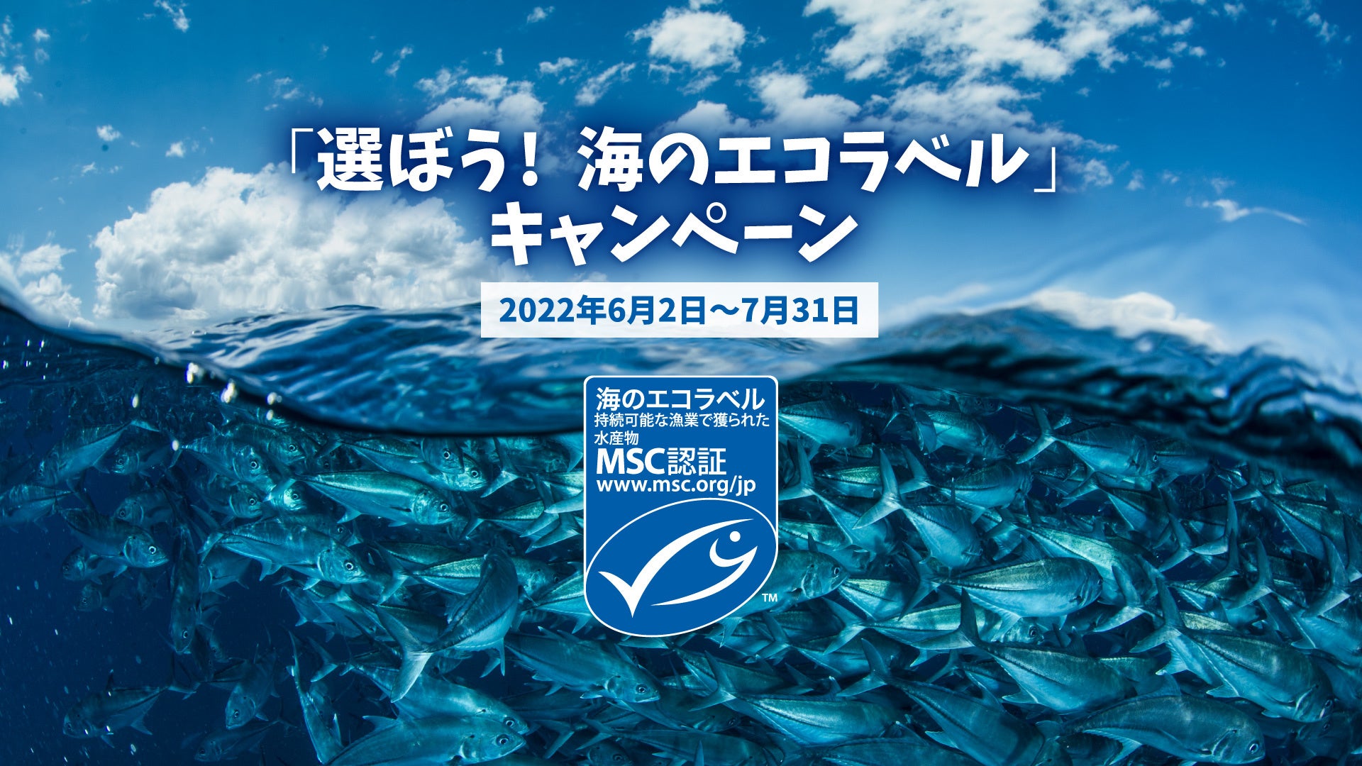 MSCが「選ぼう！　海のエコラベル」キャンペーンを開催　ココリコ・田中さん扮する「田中魚」が登場するオリジナル動画を公開　短歌コンテストやフォロー＆リツイートキャンペーンも同時開催のサブ画像1