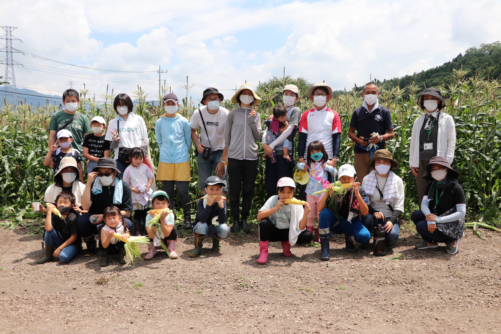 7月23日(土)昭和村でとうもろこし収穫体験のサブ画像3