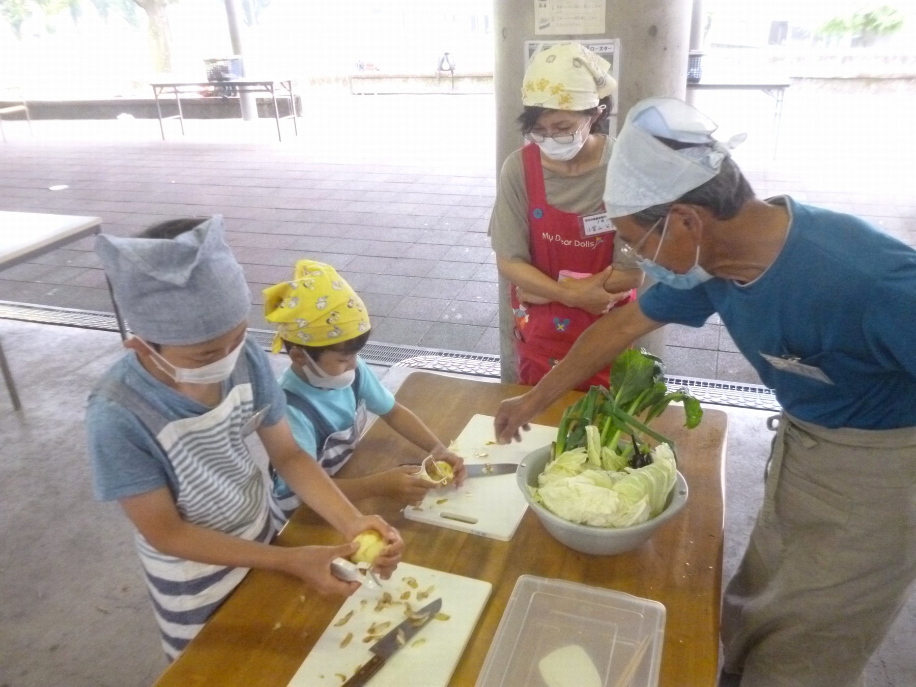 【相模原市】子どもたちが田植えなどを通じて農業に触れて学べるイベントを開催しましたのサブ画像4_野外炊事