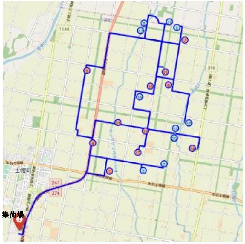 農作物集荷配送ルートの最適化ＡＩプログラムを開発のサブ画像4