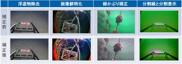 画像信号処理IP「IPSILOS*」を応用し、海中画像鮮明化技術を開発のサブ画像2