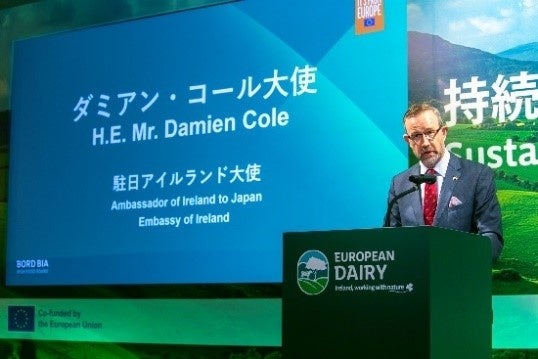 Bord Bia 高品質でサステナブルな「ヨーロピアン乳製品」のキャンペーン「アイルランド、自然との共生」を始動のサブ画像2_ダミアン・コール駐日大使