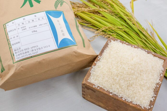 生産者の顔が見える『青天の霹靂』（青森県のブランド米）の販売を始めます！のメイン画像