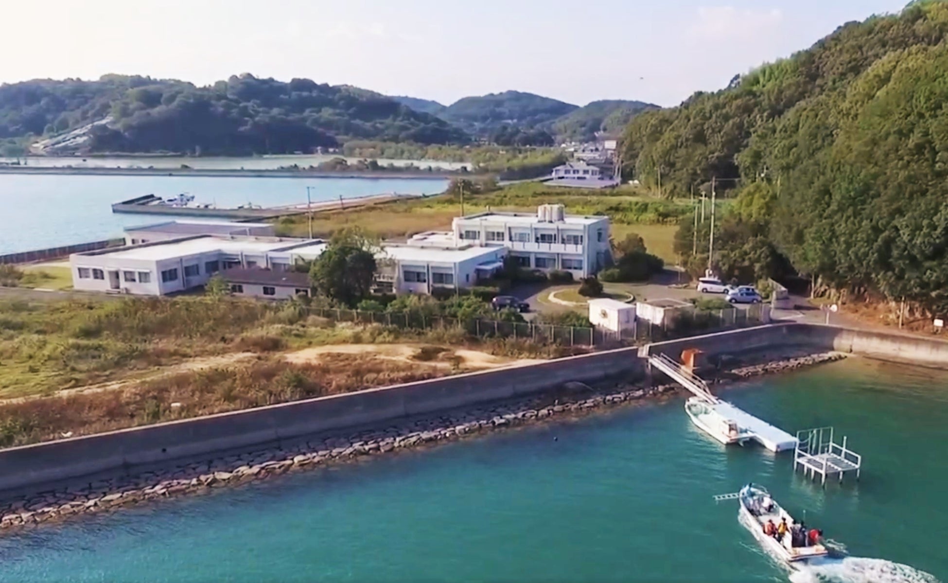 【岡山大学】ソルボンヌ大学ロスコフ生物学研究所（フランス）を岡山大学代表団が訪問 ～トップダウン型研究機関連携で科学技術・イノベーション推進を増強～のサブ画像8_岡山大学理学部附属牛窓臨海実験所（岡山県瀬戸内市）