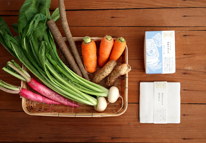 類農園が厳選した野菜5種が中川政七商店の商品に採用のメイン画像