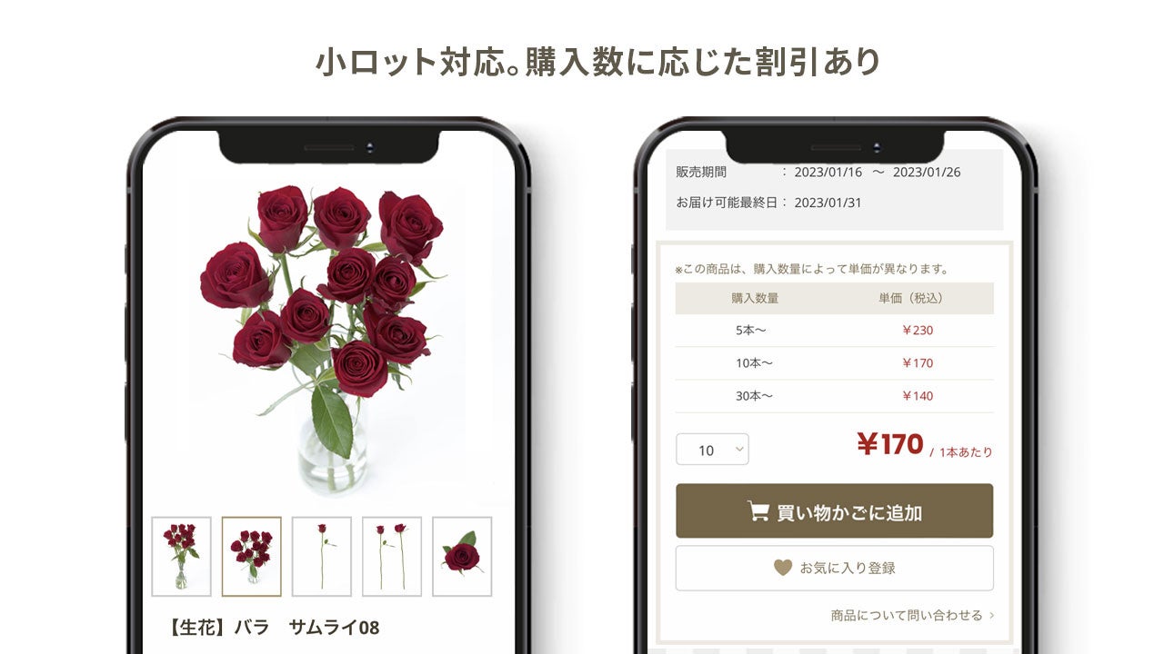 花き産業の新たなトレンド「ホームユース」の需要拡大を目指す卸売サービス「Flower Smith Market（フラワースミスマーケット）」オープン！のサブ画像3