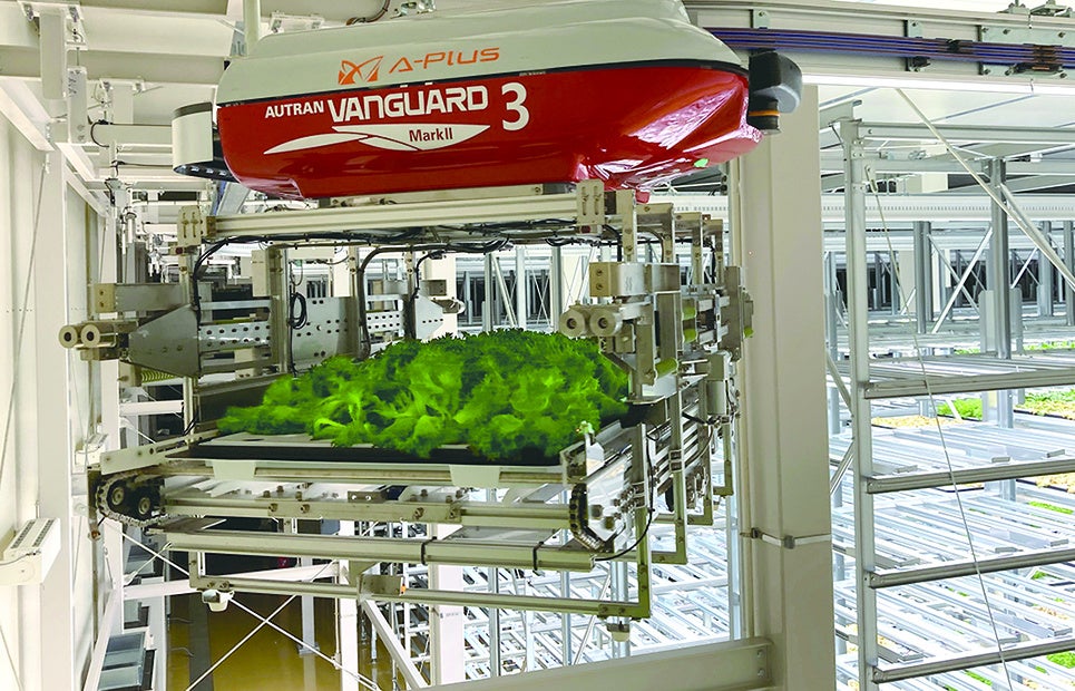 次世代モデルの人工光型植物工場を建設のサブ画像2_当社が手がけた植物工場の自動化システム