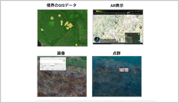 「mapryドローン版」農業における栽培管理機能・森林における境界確認等のAR表示機能など新たな機能を提供開始のメイン画像