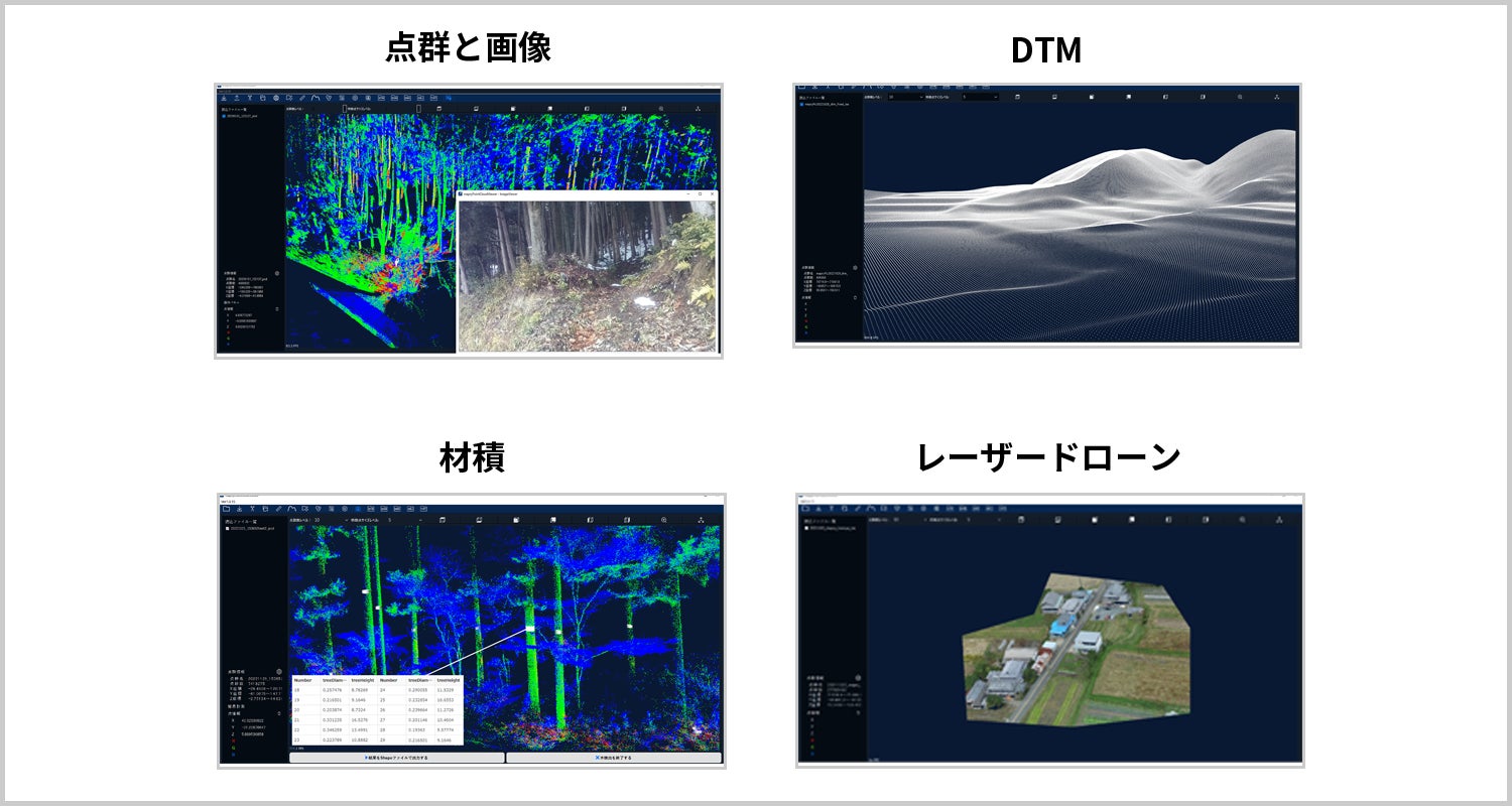 森林向け3次元点群等のデータ解析を行うデスクトップアプリ「mapry PC版」正式版を無料で提供開始のサブ画像1