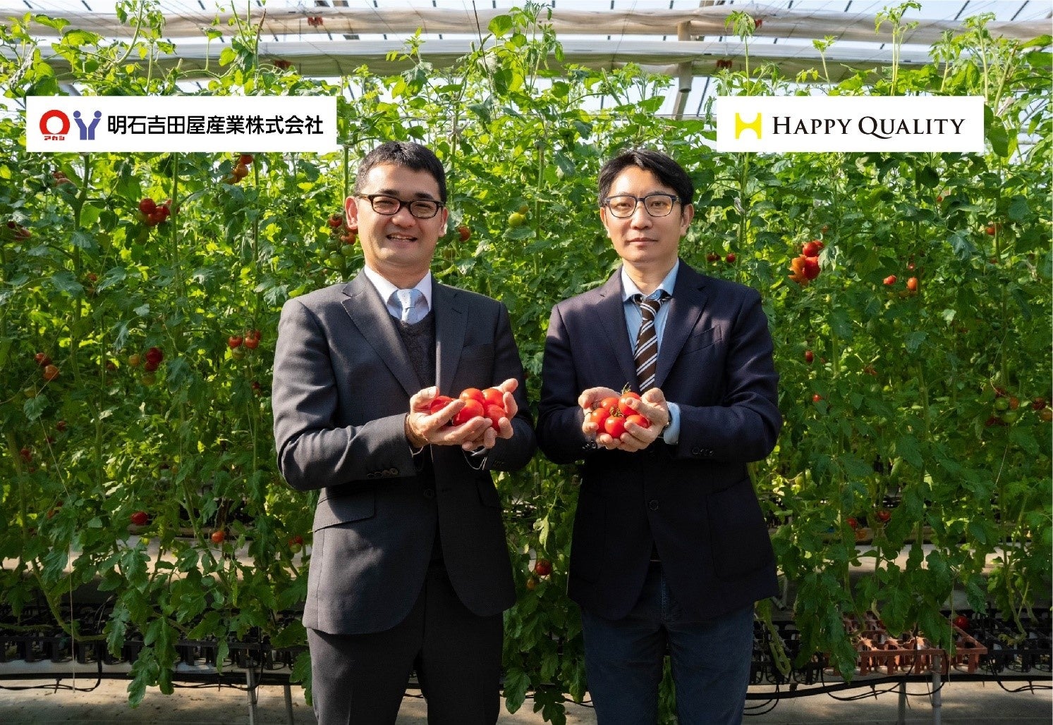 明石吉田屋産業がスマート農業事業に新規参入、アグリテック開発を行うHappy Qualityと資本業務提携のサブ画像2