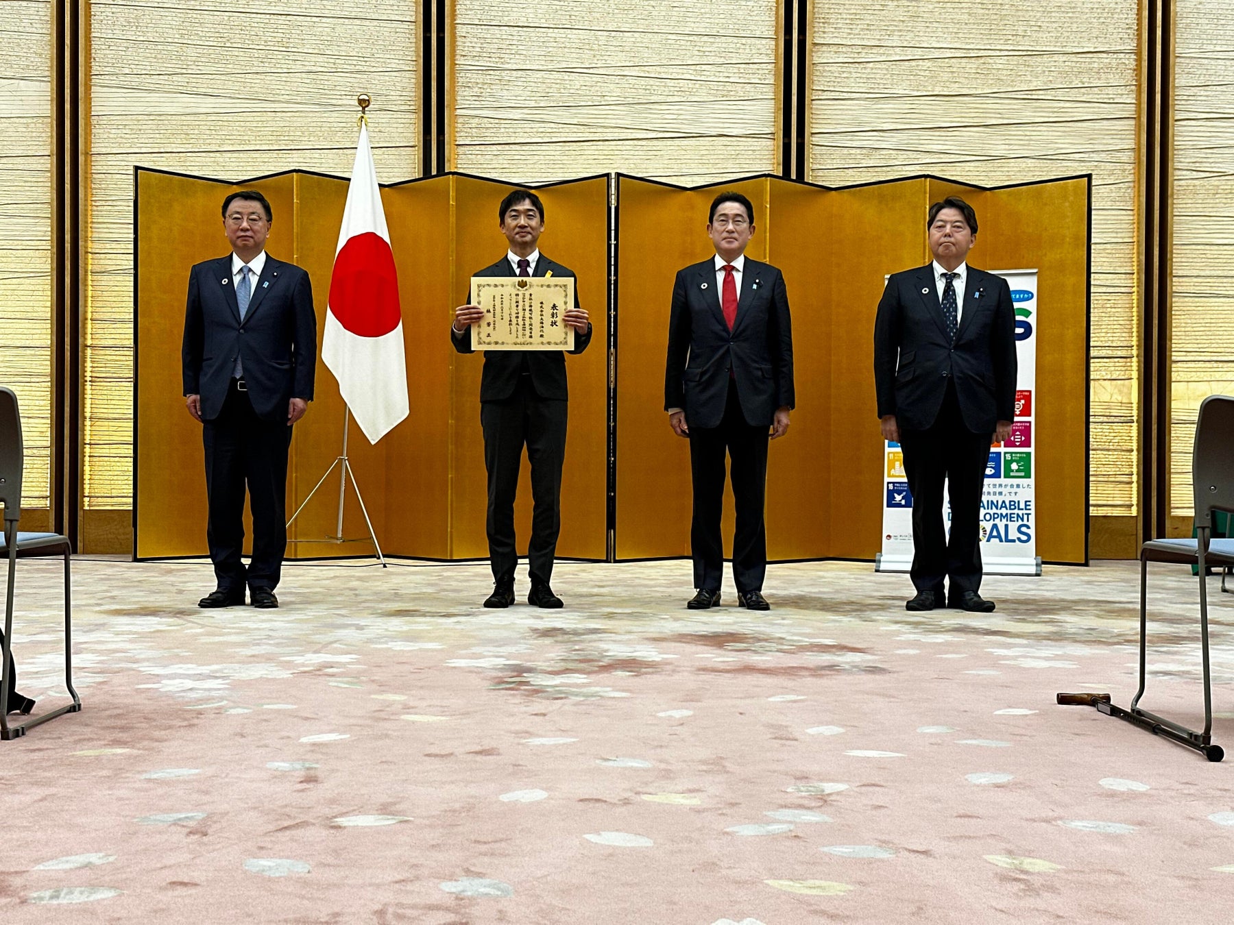 ㈱太陽油化　バイオスティミラント「東京８」事業で第６回ジャパンSDGsアワード、SDGs推進副本部長（外務大臣）賞を受賞のサブ画像1