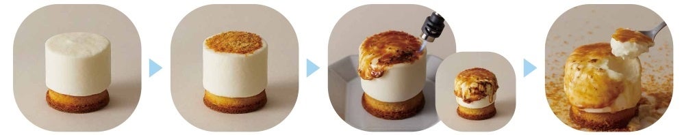 「CHEESE WONDER」を手掛ける農業生産法人ユートピアアグリカルチャーから、新ブランド！炙ってとろけて進化するチーズケーキが誕生！“おやつの時間に魔法をかける”『 MELTY MAGIC』のサブ画像3