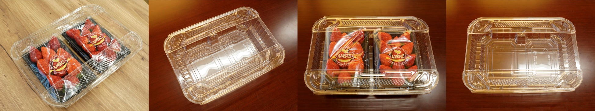 エフピコチューパ、手軽にイチゴ食べ比べセットを販売できるセット容器『ＳＴＲ－平２個セットパック』を２０２３年４月１２日に新発売！のサブ画像2