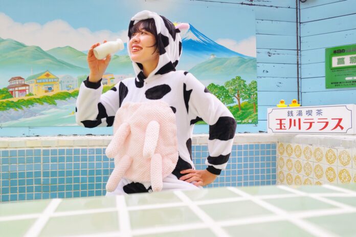 6月1日「世界牛乳の日」に合わせて、昭和レトロな温泉銭湯 玉川温泉で「牛乳週間」を開催。来館者に牛乳を配布のメイン画像