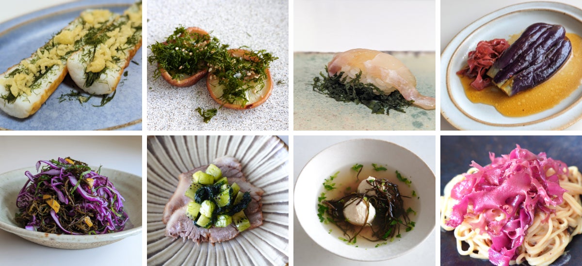 【現地参加、満員御礼】すし作家 岡田大介氏と料理家 樋口直哉氏が“海藻”でコラボイベントを開催のサブ画像3_※お料理内容はイメージです。当日提供するお料理と内容が異なる場合がございますので、予めご了承ください。