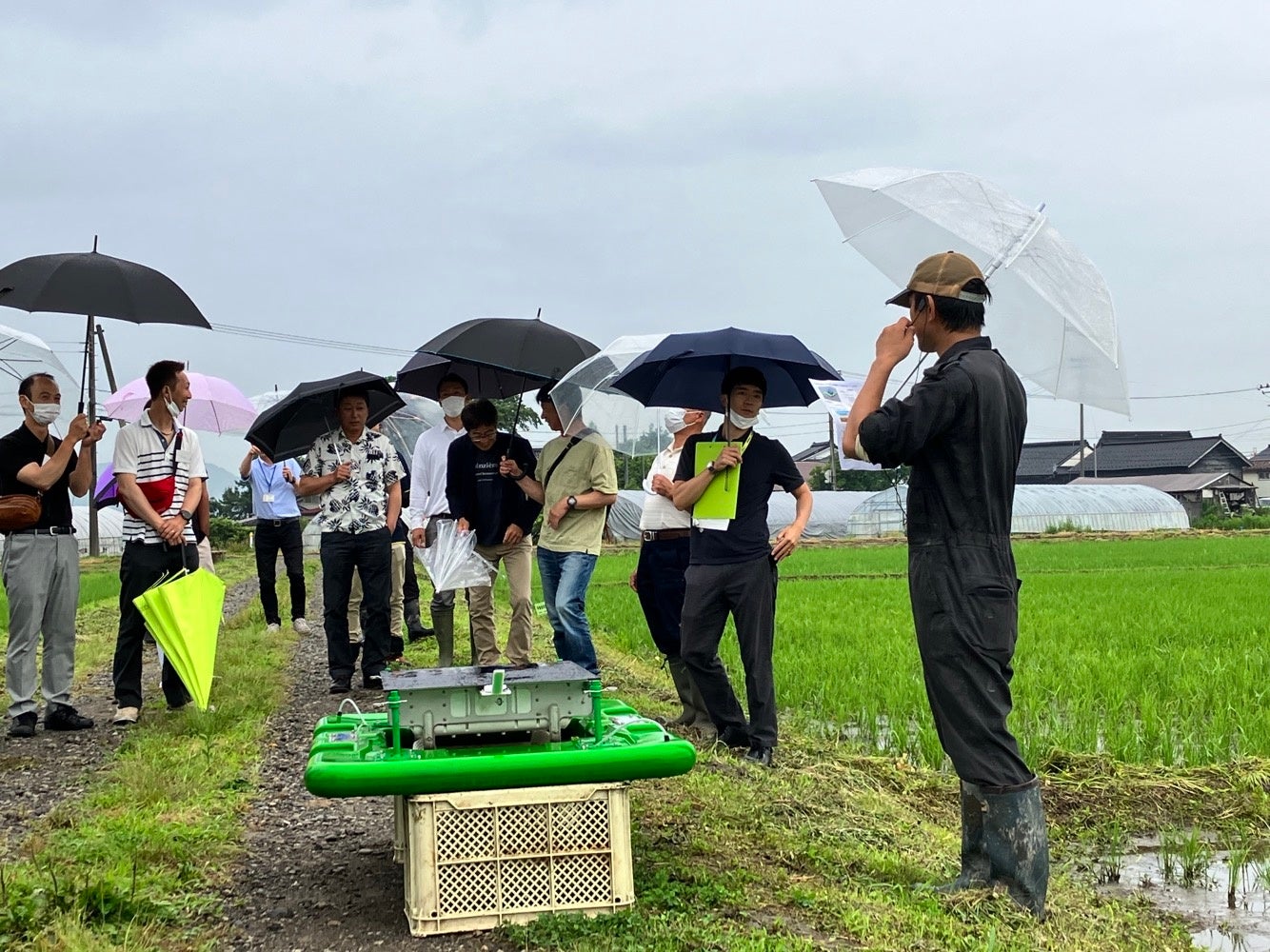 全国から生産者と消費者100人以上が集合「有機米サミット2023」開催のサブ画像2_アイガモロボットによる水田除草報告
