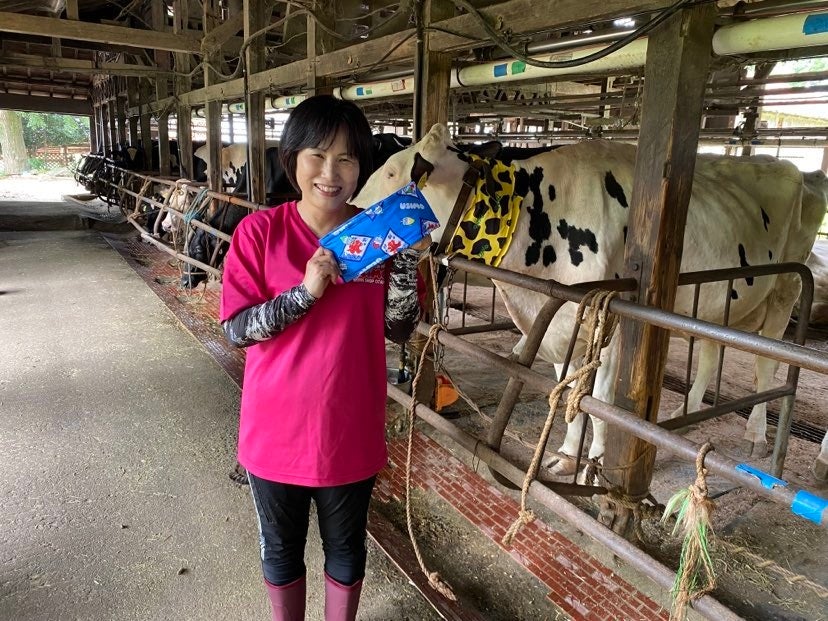 【USIMO】牛のストレスやせ防止に！電気不要のネッククーラー、札幌で展示販売 7/12,13のサブ画像1