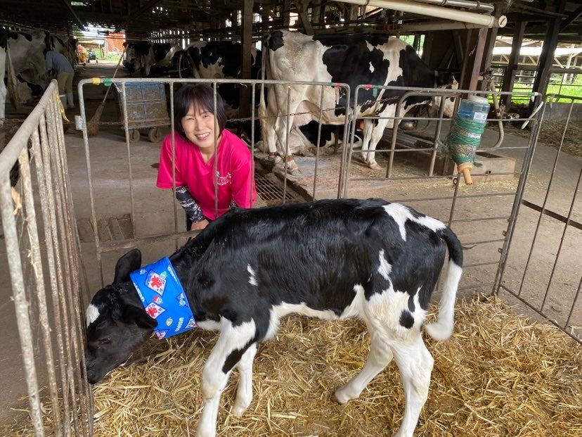【USIMO】牛の夏バテ予防！接触冷感ネッククーラー、全国キャラバンで兵庫・鳥取・岡山へのサブ画像1