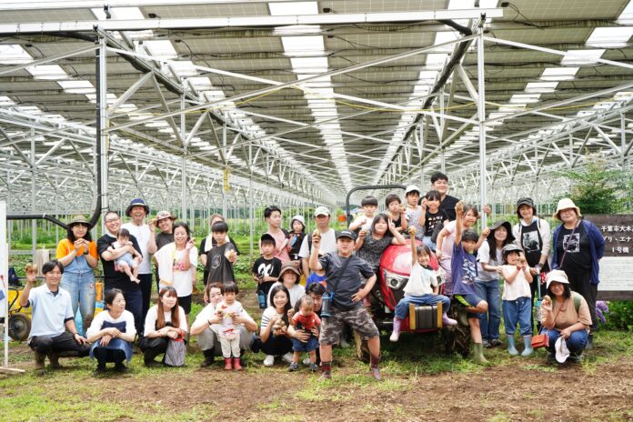 7/30（日）千葉市緑区にて「営農型太陽光発電×ドローン」をテーマにした収穫体験イベントの開催が決定〜「大木戸アグリ・エナジー1号機」で初の試み〜のメイン画像