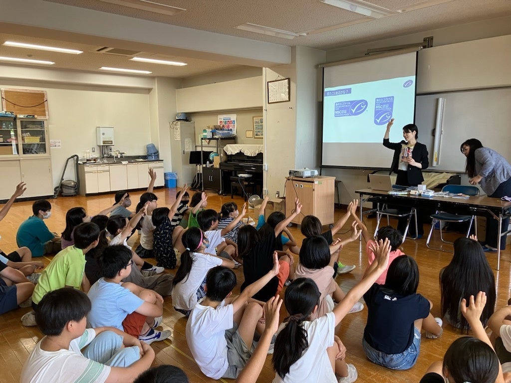 MSCジャパン、目黒区の小学校で持続可能な魚についての特別授業を実施のサブ画像1
