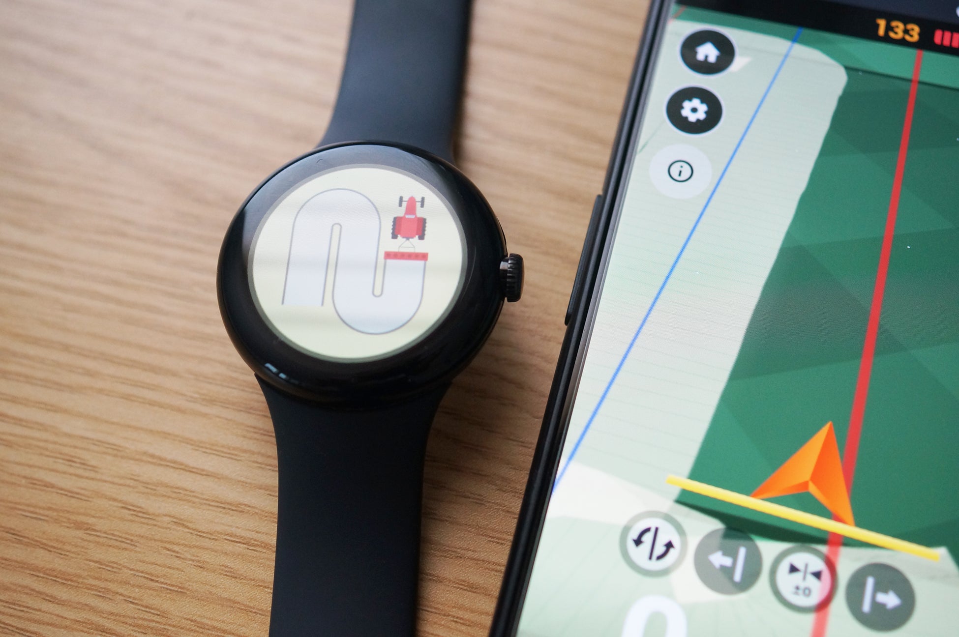 AgriBus-NAVI、Pixel Watch向けアプリをリリース！農作業を時計画面で快適に操作のサブ画像2