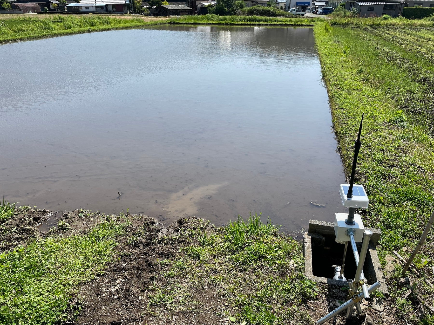 省力化しても豊作！ ロボット技術を活用した”WORKROID米“を初収穫のサブ画像3_2023年4月 水管理システム