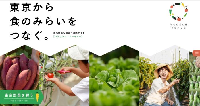 東京野菜の地産地消プロジェクト「VEGESH TOKYO」は、株式会社ルミネと連携し、期間限定でニュウマン新宿にて開催する「LUMINE AGRI MARCHE」に出店。のメイン画像