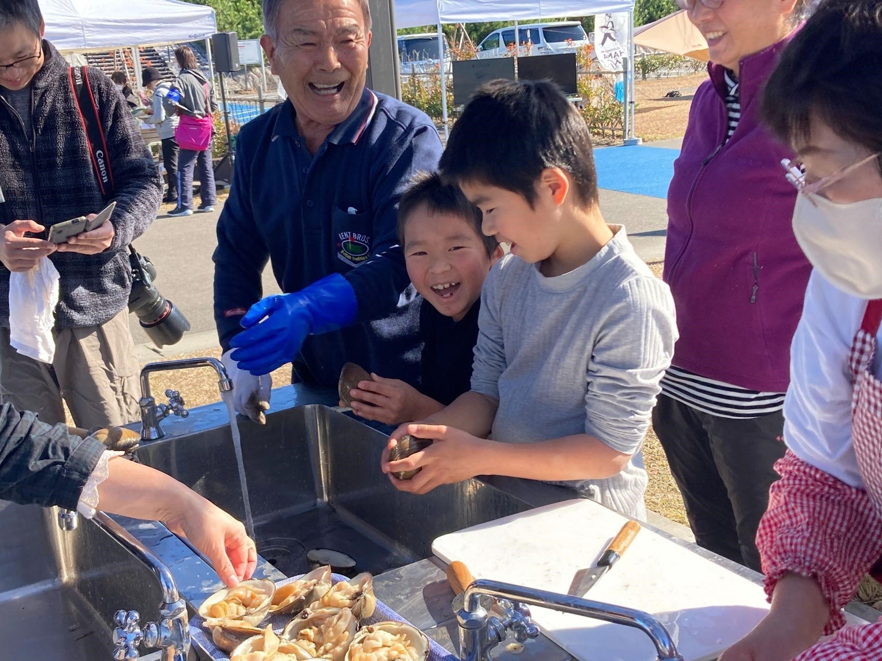さばいた魚でキャンプ飯作り！ふくしま浜キャンプ飯とのコラボ！『日本さばける塾 in ふくしま』を開催しました！のサブ画像1