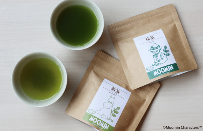 「ムーミン」パッケージの日本茶でホッとひと息癒し時間を。海苔屋の小善本店から国産の茶葉を使用した「ムーミン」のお茶を５月１日に発売！のメイン画像