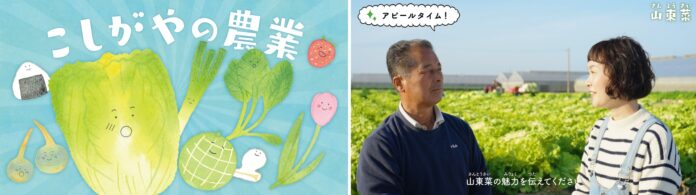 【埼玉県越谷市】「こしがやの農業」の魅力が詰まった動画をお届けします！のメイン画像