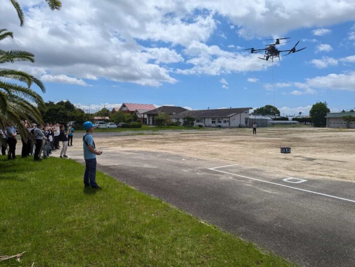 トルビズオン、佐賀県と佐賀県農業大学校と共に、DJI FlyCart30の見学会を実施のメイン画像