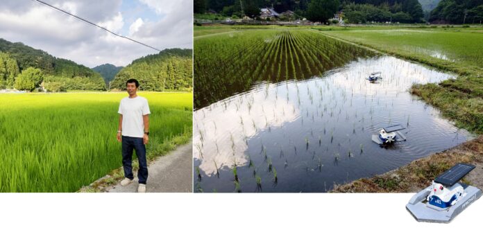 抑草効果を発揮！ 島根県の田んぼに鳥型ロボット「雷鳥1号（雑草抑制モデル）」を投入のメイン画像