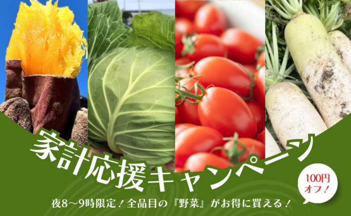 猛暑や雨不足による不作等の影響で野菜の価格が高騰する中、ポケットマルシェにおける野菜の販売件数が増加　価格高騰を受け、ポケットマルシェで野菜がお得に購入できる家計応援キャンペーンを実施のメイン画像