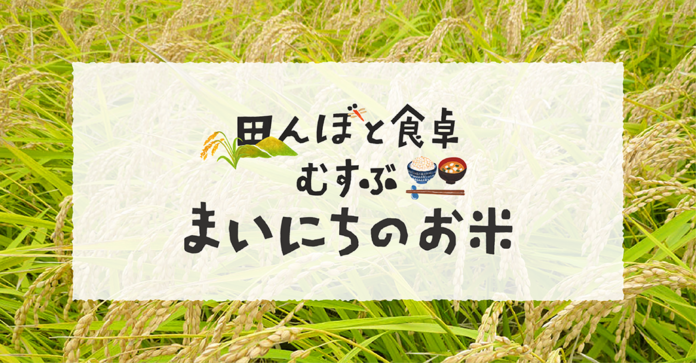 持続可能な暮らしにつながる、お米の「おまかせお届け」サブスクのメイン画像