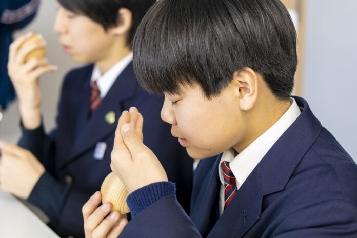 セントマティック「香りの授業」、秋田県立比内支援学校で開催のメイン画像