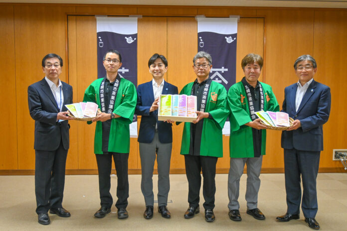 【宮崎県宮崎市】宮崎市茶業協議会より市長へ「一番茶」贈呈！伝統の味と香りに市長も舌鼓。のメイン画像