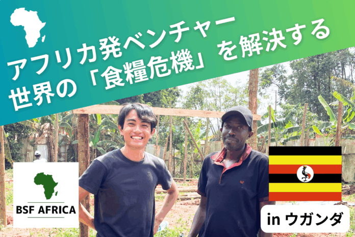 IVS2025｜CAMPFIRE ピッチコンテスト『Top Gun FUND』で最優秀賞を受賞した「BSF AFRICA」、アフリカから昆虫プロテインで食糧危機に挑むクラウドファンディングに挑戦のメイン画像