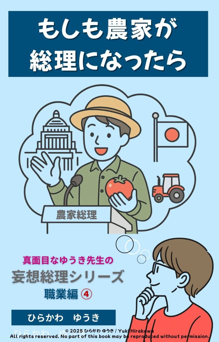 食を支える農家が総理に！？『農家総理』刊行のメイン画像