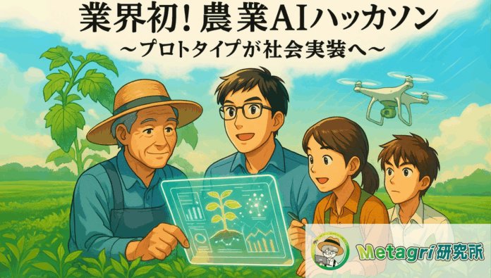 農業のリアルな課題をAIで解決！「農業AIハッカソン2025」で生まれたプロトタイプが早くも社会実装へのメイン画像