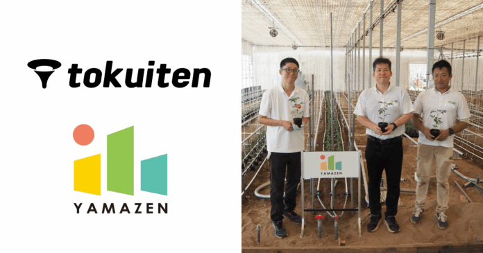 トクイテン、山善と農業参入支援サービスを締結し、農業実証を開始のメイン画像